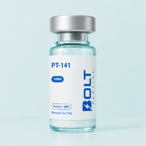 PT-141 bremelanotide 10mg lyophilized research vial