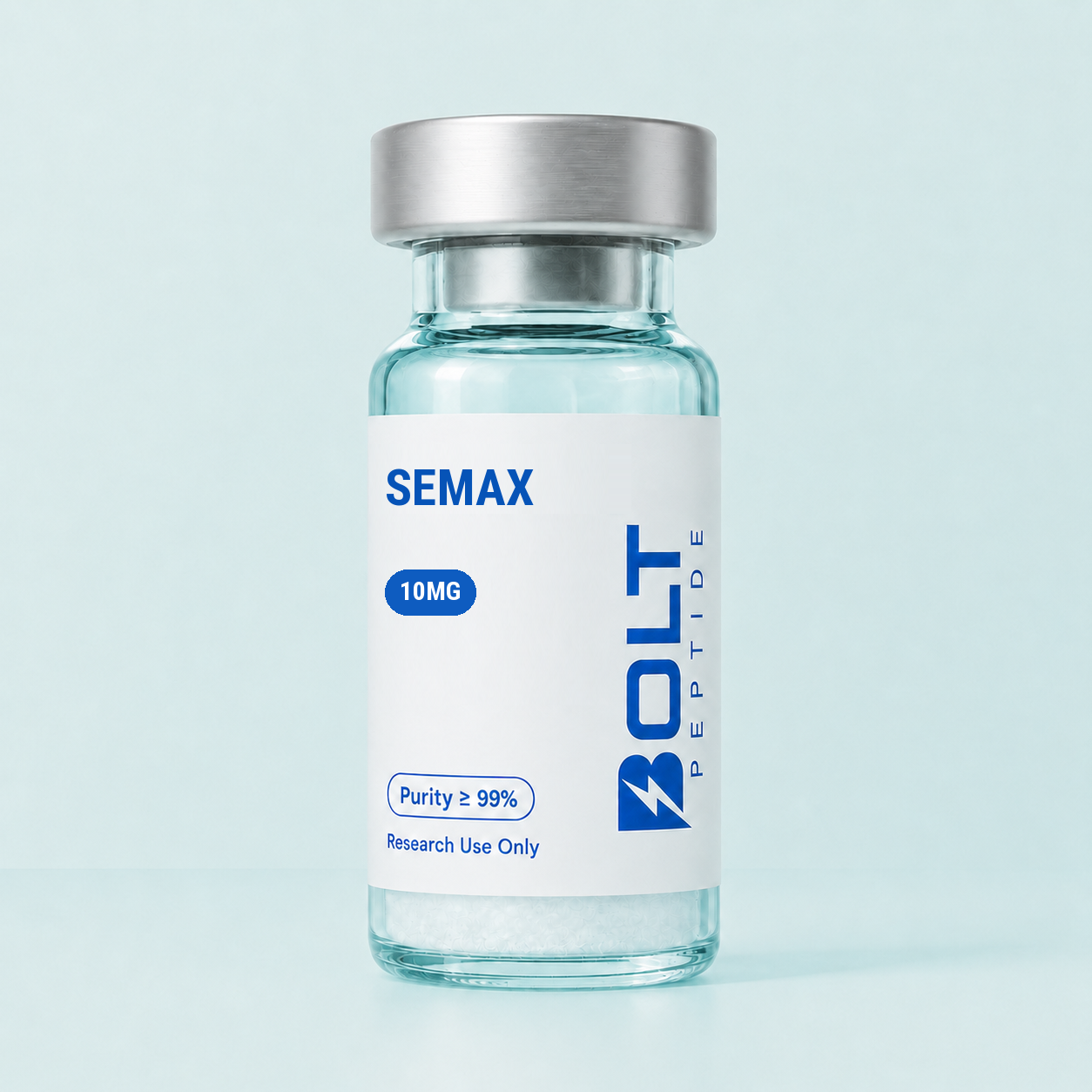SEMAX nootropic peptide 10mg lyophilized research vial