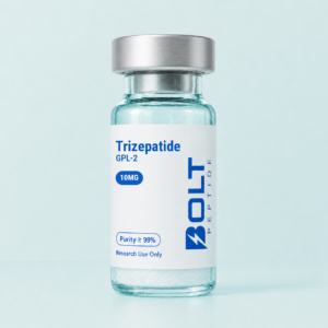 Tirzepatide dual GLP-1 GIP agonist 10mg lyophilized research vial