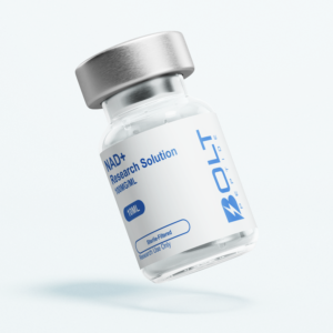 Bolt Peptide NAD+ Injectable (100mg/ml) 10ML research product vial