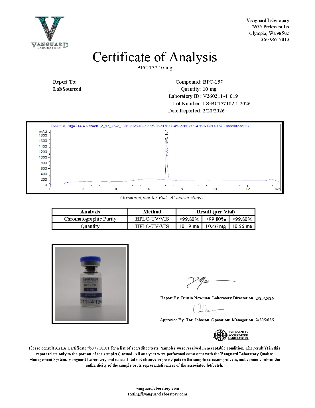 BPC-157 Research Peptide