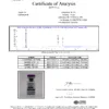 GLOW Certificate of Analysis (COA) — third-party lab verified