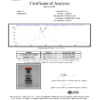 HCG Certificate of Analysis (COA) — third-party lab verified