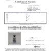 Oxytocin Certificate of Analysis (COA) — third-party lab verified