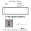 GLP Certificate of Analysis (COA) — third-party lab verified
