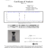 SNAP Certificate of Analysis (COA) — third-party lab verified