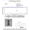 VIP Certificate of Analysis (COA) — third-party lab verified